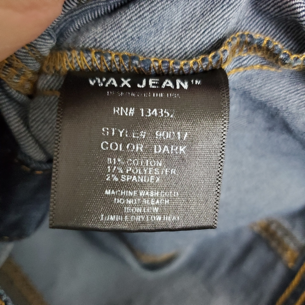 Wax Jean Women's Denim Jacket Size Small - Picture 7 of 8